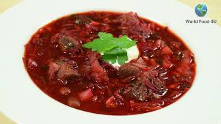 How To Make A Russian Borscht Soup [upl. by Yrebmik]