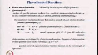 Mod04 Lec29 Photocatalysis  I [upl. by Eleonore719]