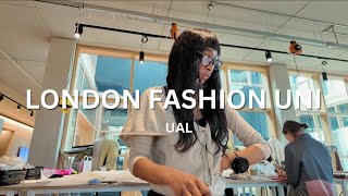 some days at fashion university in London UAL [upl. by Eenet]