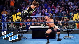 Top 10 SmackDown LIVE moments WWE Top 10 April 2 2019 [upl. by Aihsyak]