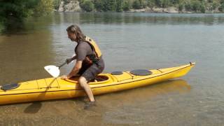 Entering Exiting a Kayak [upl. by Yolane]