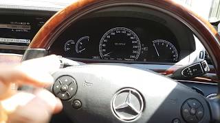 Mercedes Benz S Class w221 20062013 service reset [upl. by Ardnauq]