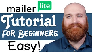 Mailerlite Tutorial For Beginners  How To Use Mailerlite [upl. by Raknahs]