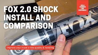 FOX 20 SHOCK INSTALL AND COMPARISON [upl. by Torrance]