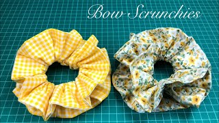 Cute Scrunchies🔥🔥How to make Scrunchies [upl. by Anibor201]