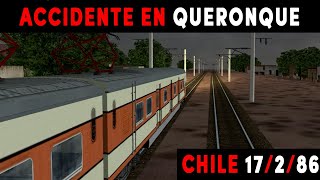 Sin comunicación  Accidente de trenes en Queronque Chile Reconstrucción [upl. by Ethel541]