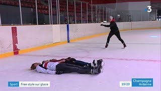 Le freestyle sur glace une discipline émergente qui séduit ChâlonsenChampagne [upl. by Eilyah755]