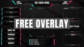 Complete OBS Studio Overlay Tutorial 2020  Scenes amp Sources  Free Overlay [upl. by Noemad]