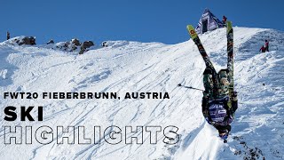 FWT20 Fieberbrunn Austria  Ski Highlights [upl. by Katerina]