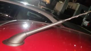 como substituir antena do corsa hatch frente montana [upl. by Dnomyad]