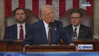 President Trump Addresses Joint Session of Congress [upl. by Feingold]