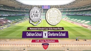 NatWest Schools U15 Vase 2015 FINAL Oakham School vs Sherborne School Highlights [upl. by Eiznekcam]