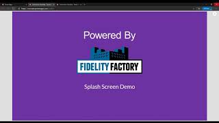 Power Apps Splash Screen Tutorial [upl. by Nyar]