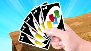 The LUCKIEST HAND in UNO unbeatable [upl. by Lazos]