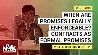 When are promises legally enforceable Contracts as formal promises No 86 [upl. by Merth]