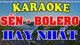 KARAOKE Liên Khúc Karaoke Nhạc Sến  Bolero  Trữ Tình Hay Nhất  Nhạc Sống Karaoke [upl. by Burty768]