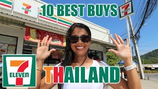 TOP 10 THINGS TO BUY in 7 ELEVEN THAILAND [upl. by Aliuqat]