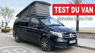 Test du nouveau fourgon Mercedes Marco Polo [upl. by Danzig890]