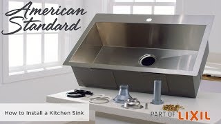 How to Install a Kitchen Sink [upl. by Melan505]