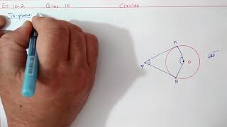 Chapter10 Ex102 Q10 Circles  Ncert Maths Class 10  Cbse [upl. by Deck]