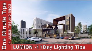 One Minute Rendering Tip for Lumion 11  SERIES  72 [upl. by Seugirdor]