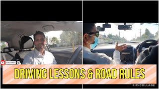 Driving lesson and road rule on testing route Broadmeadows Australia [upl. by Aerdnuahs]