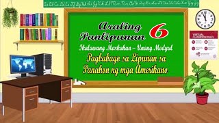 Araling Panlipunan 6  Quarter 2  Module 1 [upl. by Zinck]