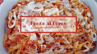 Penne al Forno con Mortadella e Polpettine [upl. by Annyl]