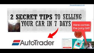 Sell My Car Online in 7 Days  Autotrader Prices amp Advert  Used Car Guy [upl. by Adnar]