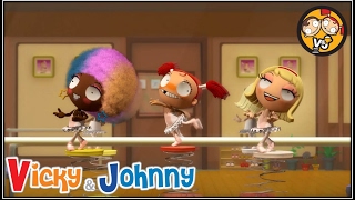 Vicky amp Johnny  Episode 54  BALLET  Full Episode for Kids  2 MIN [upl. by Kamp]