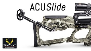 INDEPTH ACUSlide Explanation from TenPoint Crossbows Randy Wood [upl. by Cornall498]