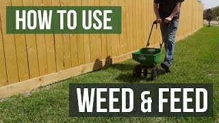 How to Use Weed and Feed Fertilizer [upl. by Wehttan]