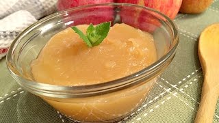 Homemade Apple Sauce Recipe 🍏🍎 • QEasy amp Healthy 💚  Episode 61 [upl. by Yttap]