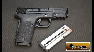 New SampW MampP 9 Shield EZ Pistol Review [upl. by Sharman]