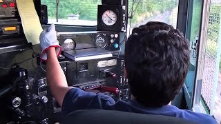 Viaje desde Frutillar hasta Temuco en locomotora de tren de carga de FEPASA [upl. by Keele992]