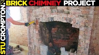 chimney breast brickwork feature project [upl. by Ysnat63]