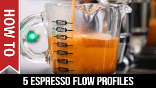 How To 5 Flow Profiles for E61 Group Espresso Machines [upl. by Alexandro984]