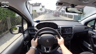 Peugeot 208 12 2016  POV City Drive [upl. by Idou]