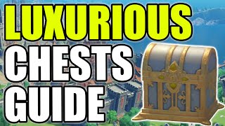 All Luxurious Chests Locations Guide Monstadt  GENSHIN IMPACT [upl. by Nacnud]