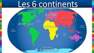 Les continents [upl. by Jodee]