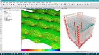 Post Tension Slab Design in ETABS 2016 [upl. by Rheba146]