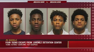 Four Teens Escape From Juvenile Detention Center [upl. by Ahsan]