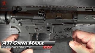 ATI Omni Maxx AR15 Unboxing and Field Strip [upl. by Risteau501]