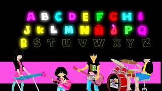 Spanish ABC song for kids Alfabeto en español El abecedario [upl. by Ettelimay]