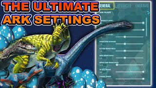 Ark Single Player Settings Easy  The Ultimate Settings for TAMINGEXPHARVESTINGBREDDING amp More [upl. by Ryder132]