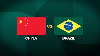 China vs Brazil  2025 World Baseball Classic Qualifiers [upl. by Teodora]