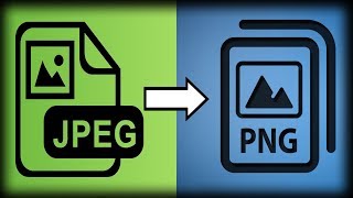 How to Convert JPG to PNG [upl. by Zeuqcaj]