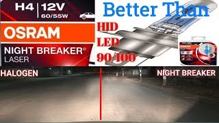 Unboxing amp Review Osram H4 Laser Night Breaker Duo Box 64193NBLHCB Light [upl. by Asylla521]