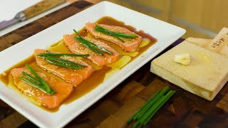 ASMR SUSHI GRADE SALMON SLAB SASHIMI  FIRE SAUCE  MAYO EATING SOUNDS NO TALKING  SASASMR [upl. by Asile]