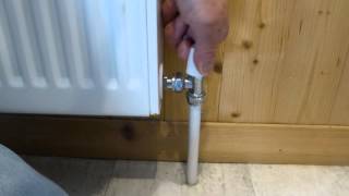 How to isolate a radiator  Turn it off [upl. by Hcire]